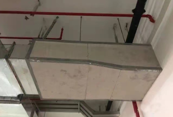 防火閥兩側(cè)2米范圍內(nèi)的風(fēng)管防火保護(hù)措施怎么做？