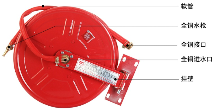 知識分享：消防軟管卷盤和輕便消防水龍！