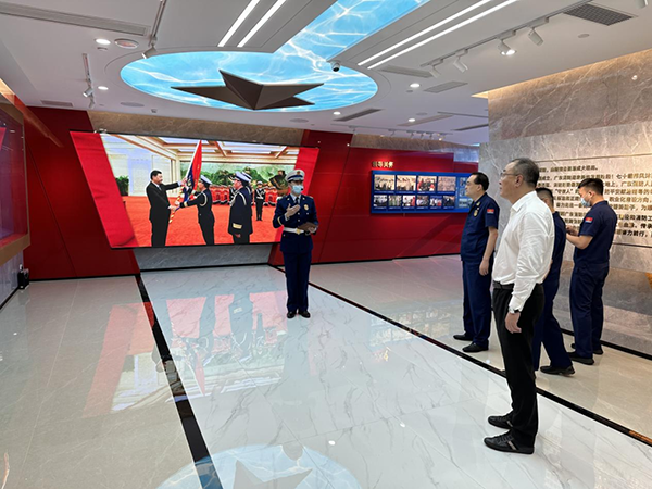 日前天津消防研究所赴廣東省消防救援總隊(duì)、深圳消防救援支隊(duì)開展調(diào)研交流