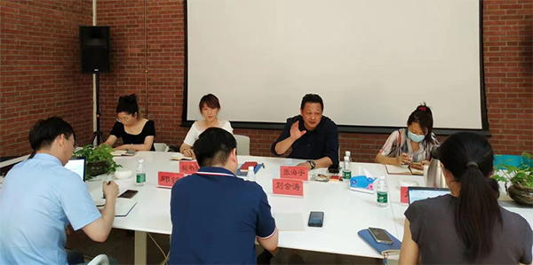 中國(guó)工程建設(shè)標(biāo)準(zhǔn)化協(xié)會(huì)建筑幕墻門(mén)窗專(zhuān)委會(huì)一行赴天津市鋼結(jié)構(gòu)幕墻和門(mén)窗協(xié)會(huì)開(kāi)展工作交流